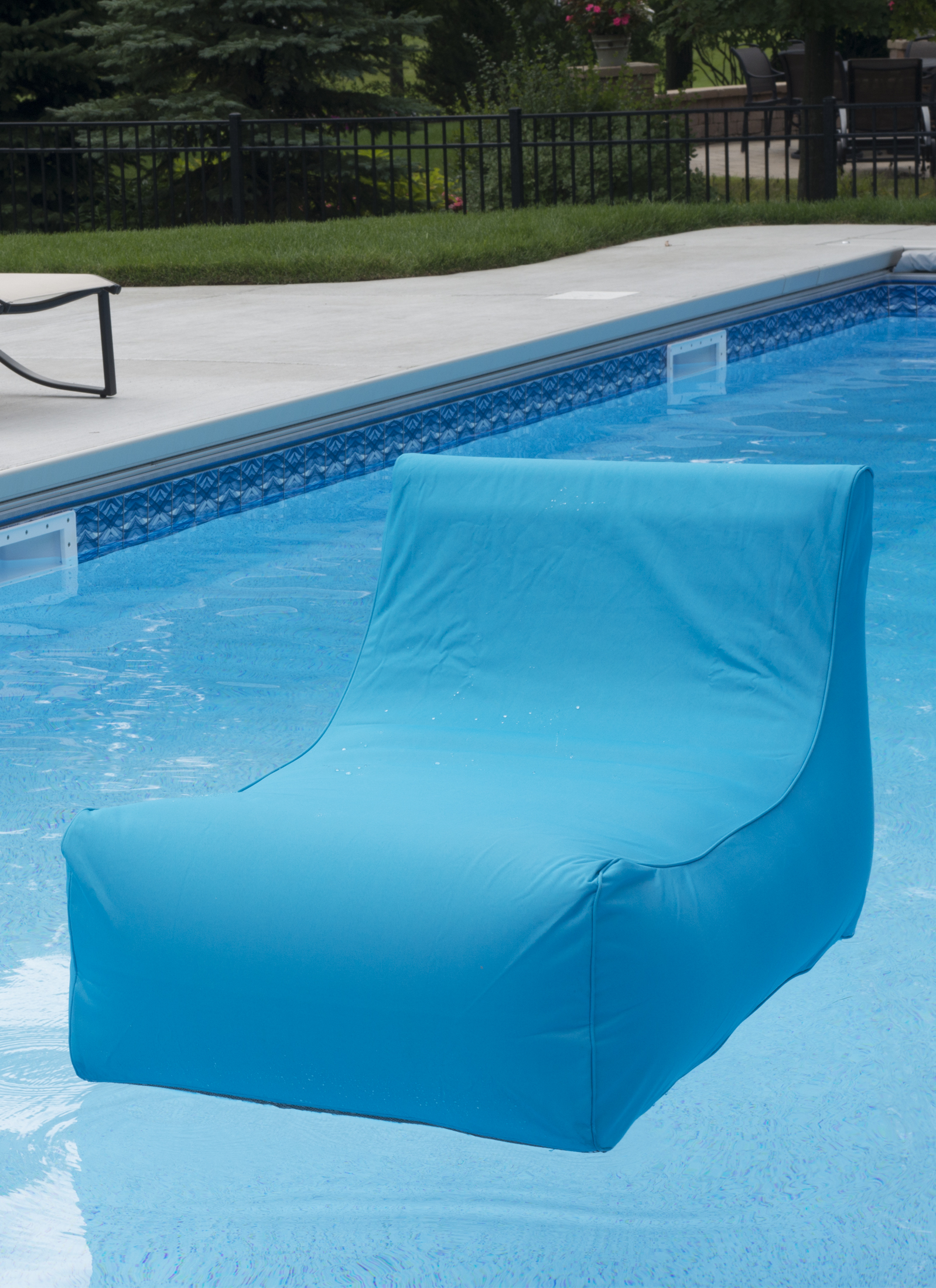 Aruba Inflatable Lounge Chair-Turquoise - TOYS & GAMES